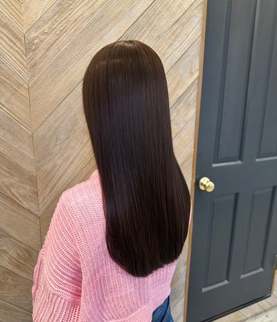 【限定価格‼️】似合わせカット＋透明感カラー＋1番人気の髪質改善TR🫧