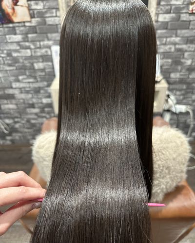 【🎀ネイリー限定メニュー🎀】🌸うる艶縮毛矯正🌸＋カット🍒ྀི＋うる艶トリートメント🌷