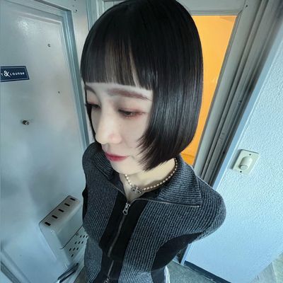 ☔️梅雨前必見☔️🍀髪質改善''前髪'縮毛矯正🍀(ストレートパーマ)+トリートメント