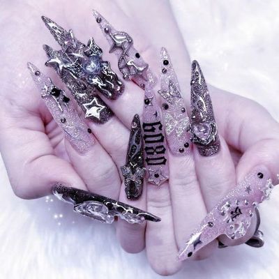 🌸ゴテゴテネイル長さ出し１０本