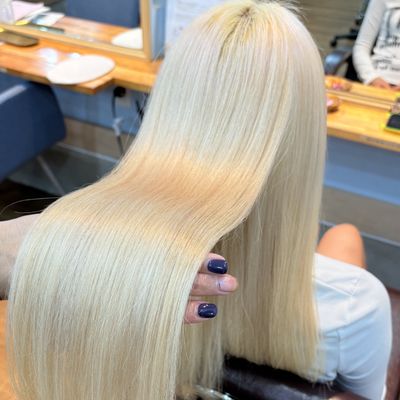 透明感ブリーチカラー💎🫧ブリーチ+カラー+2stepトリートメント