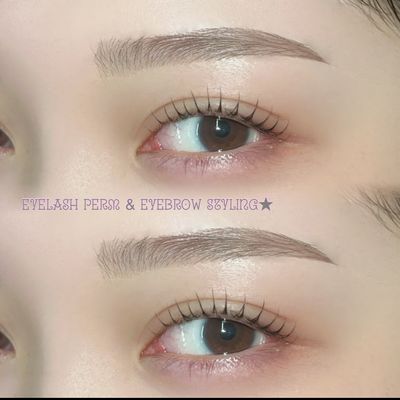 まつ毛パーマ&アイブロウWAXセット🎆