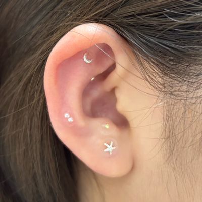 金属アレ対応💎痛くない耳つぼジュエリー+仮眠50分