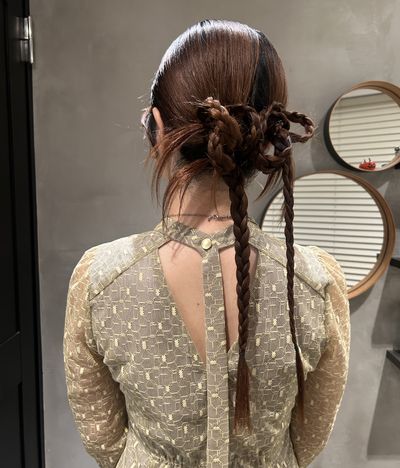 【何回でも使える◎】ヘアセット　結婚式やイベントの前に🥀