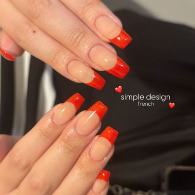 simple design ［グラデーション／フレンチ］