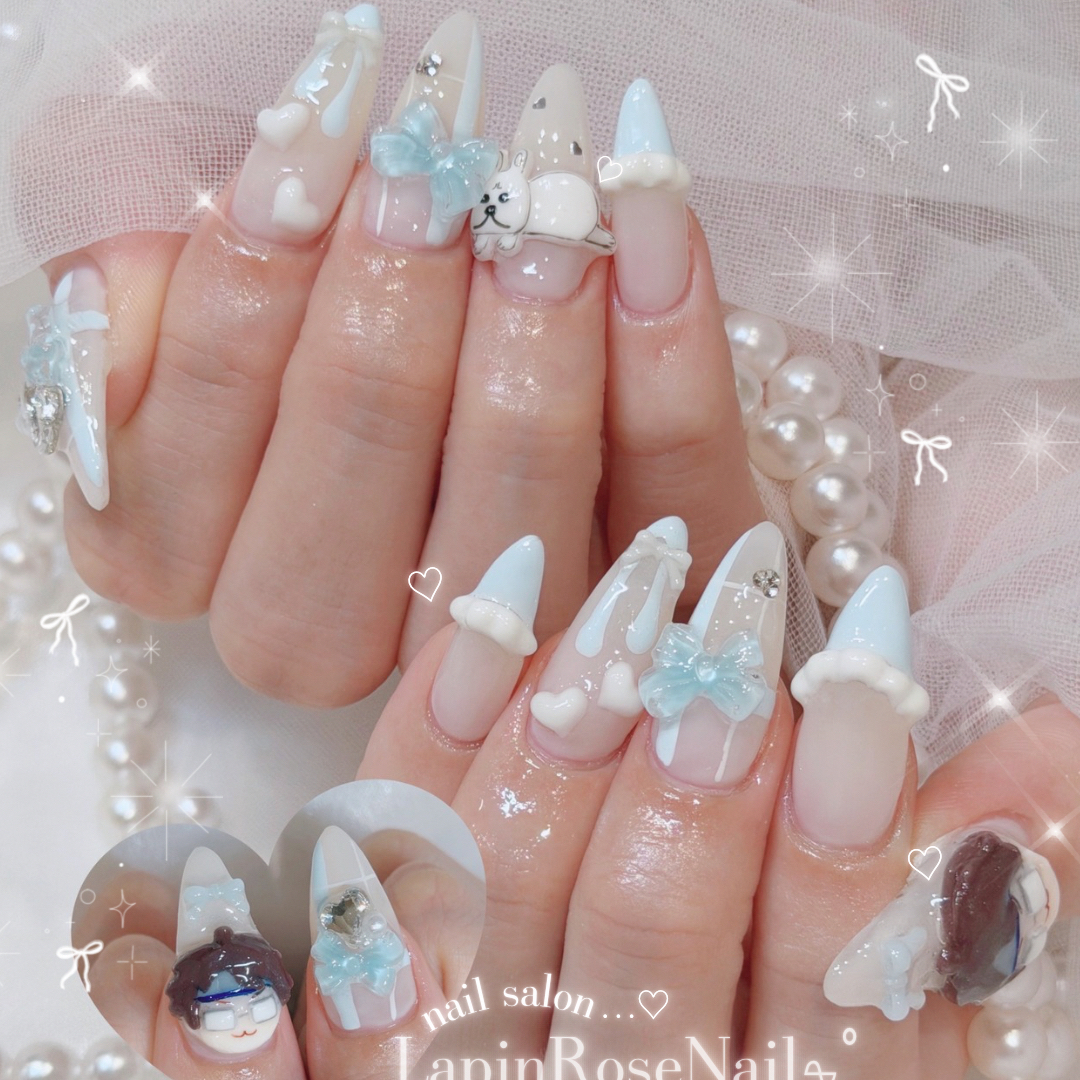 lapinrose_nail