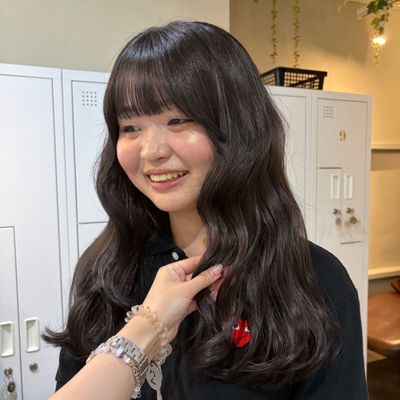 小顔カット✄﻿➕透明感艶カラー🫧➕2ステップトリートメント