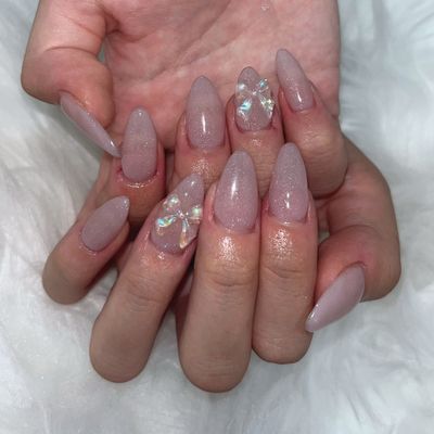 10本チップ長さだし + ちゅるん系ワンカラー(2色まで◎)