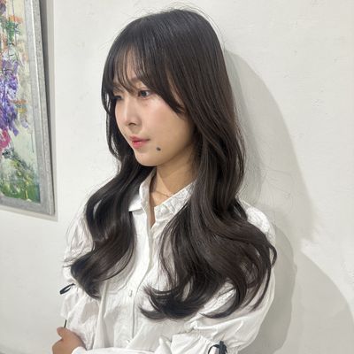 【人気NO.1】カット+髪質改善カラー+高保湿トリートメント ¥7000
