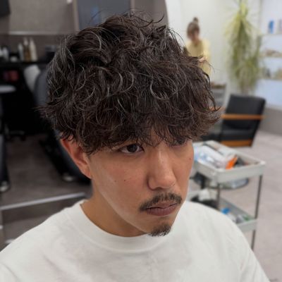 【ネイリー新規限定】カット＋デザインパーマ＋炭酸クレンジング