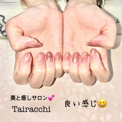 好感度の高い✨大人っぽかわいい❣️美爪#オフィス ネイル💕