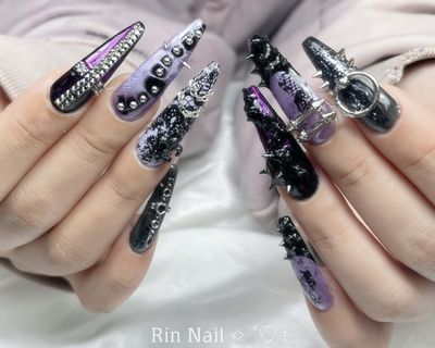 ★大人気★つけ放題 【長さ出し】10本デザイン　￥12900→¥11100