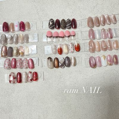 季節の定額ネイル🌸