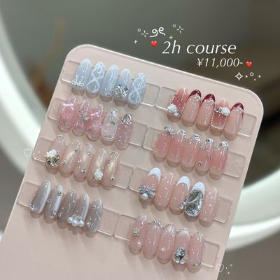Wanhon / Bridal nail Design