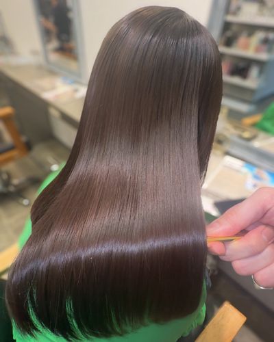 【業界最先端最高方ケア】美髪ストレート＋髪質改善TR＋カット
