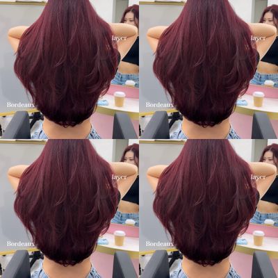 小顔似合わせ全体カット