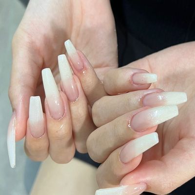 長さだし10本🌙ワンカラーorグラデーション(甘皮ケア込)