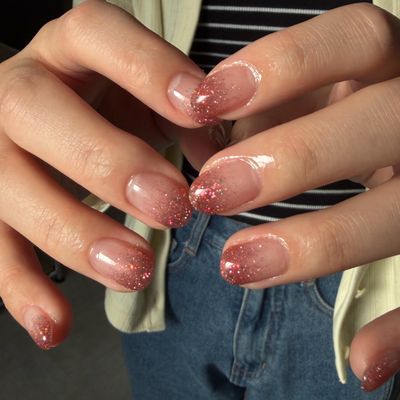 【Hand】ラメグラデーション