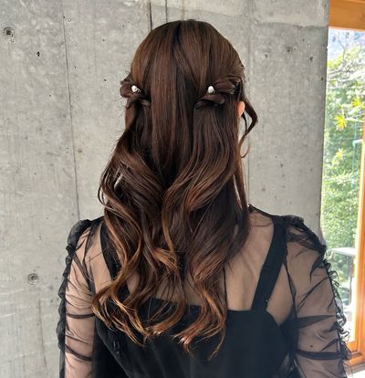 【お出かけ前に】巻き髪/カジュアルアレンジ/ヘアセット¥3850→¥2900