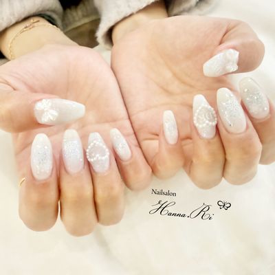 ウィンターチークネイル