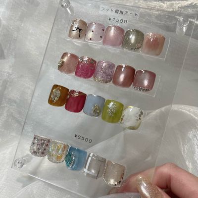 定額 親指アート