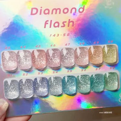 ダイアモンドフラッシュネイル💎✨