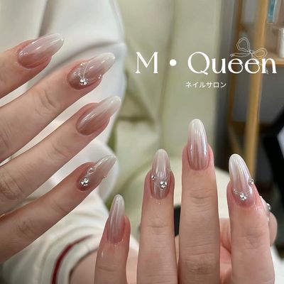 ラメー＆マグネット＆グラデーションネイル【長さ出し10本付き】