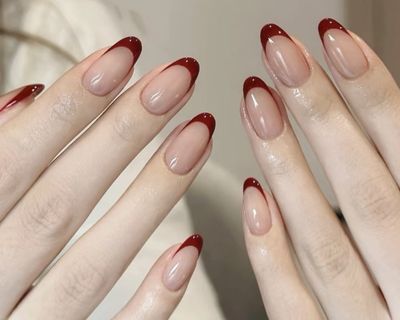 フレンチ💅【クリアベース、ソフトジェルオフ込み】
