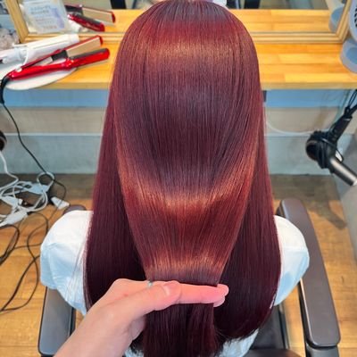 🫧低ダメージ🫧ブリーチ無しWカラー＋髪質改善トリートメント