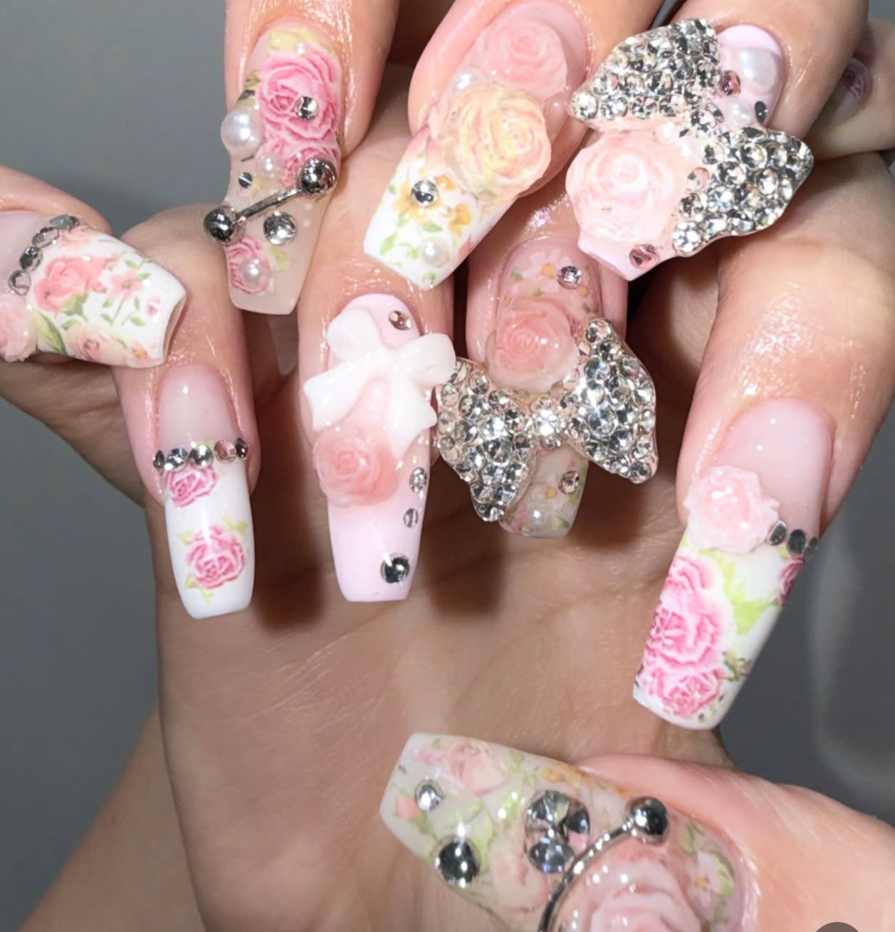 Babieblue_RibonNail