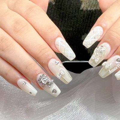 ★チップ長さだし　持ち込みアートし放題★¥15000