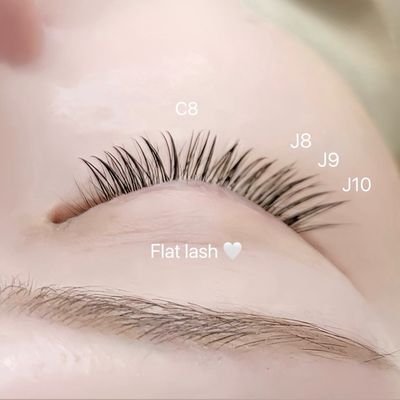 【高持続LED変更可🌟】フラットラッシュ80本➕アイシャンプー➕コーティング付