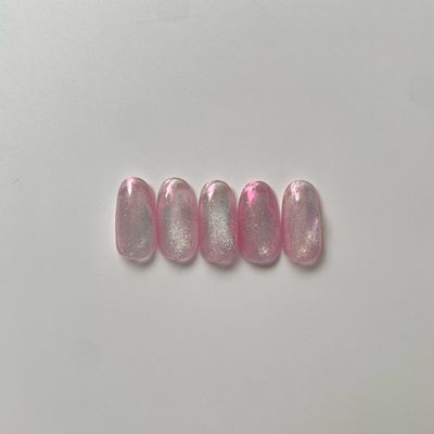 【オフなし】クリアマグネットミラーネイル