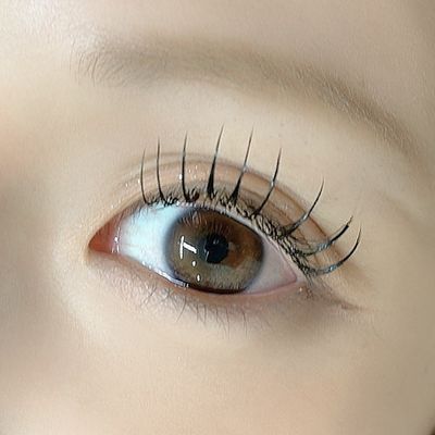 最高級毛質使用
フラットラッシュ100本