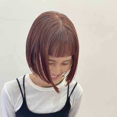 🐑人気no2🐑カット✂︎＋ブリーチ無しのダブルカラー🧚‍♀️🧞‍♀️（イルミナカラー）＋TR
