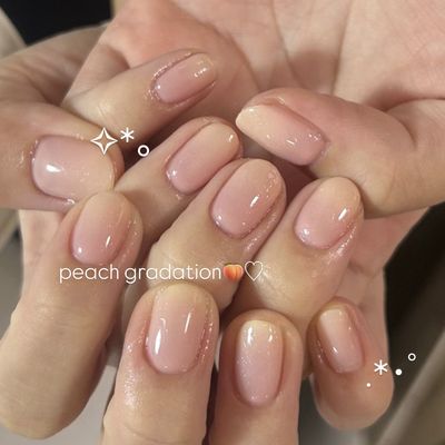 グラデーションネイル🫧💗
