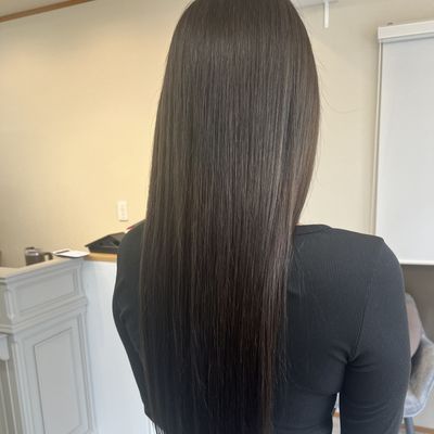 似合わせカット+艶カラー+高補修トリートメント


