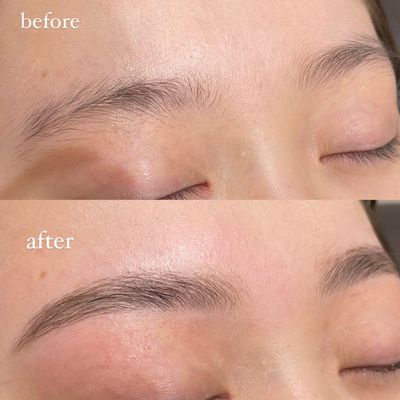 【美眉アイブロウWAX】メイクレクチャー付き💄カット・間引き込み