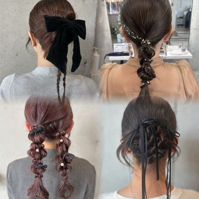 こだわりヘアセット♡°.+