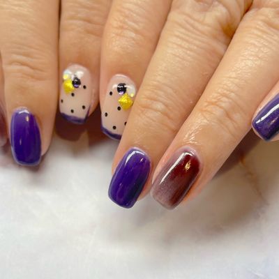 【他店オフ込み】コースC画像持込み☆お好きなアート6本￥7800
