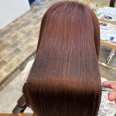 髪質改善カラー◎+トリートメント✨