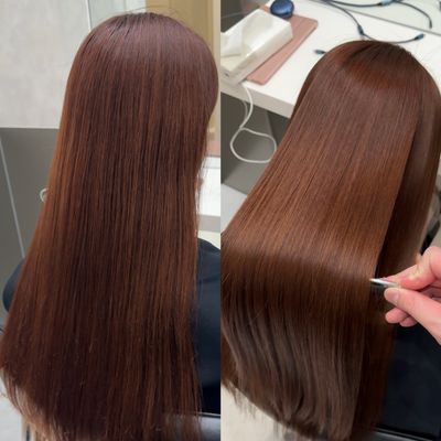 美髪矯正+カスタムトリートメント
