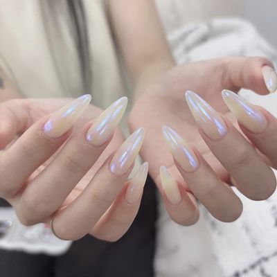長さ出し10本＋ミラーorオーロラネイル