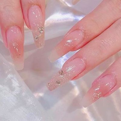 スカルプ（ジェルチップ長さだし）シンプル 