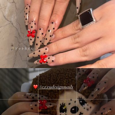 🍂【ネイリー限定】❤️ドットネイル専用メニュー✨ご新規様のみ