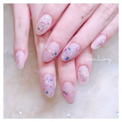 押し花ネイルし放題