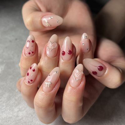 デザインやり放題💅🏻💅💅🏽オフなし❤️パーツ無料【派手ネイル不可】