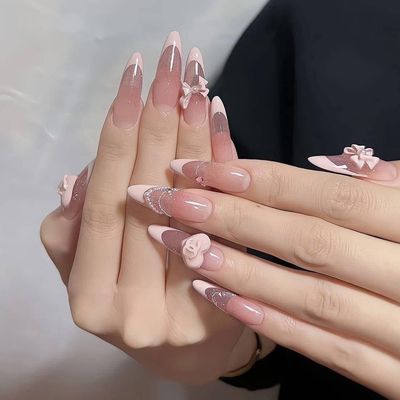 チップ長さ出し10本＋アートやり放題＋パーツ2個10290円＝＞9490円