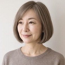 	
【40代以上限定】cut +上品に馴染む白髪ぼかしハイライト +髪質改善tr