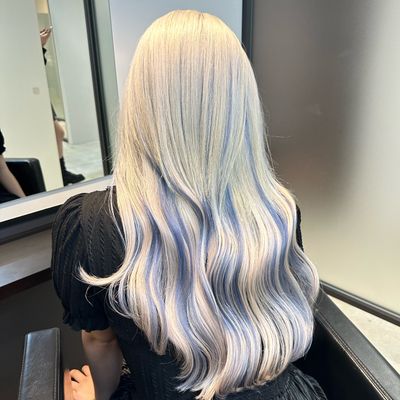 染めれるエクステ/最高級人毛100%シールエクステ80本